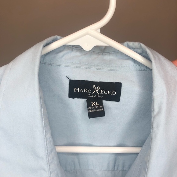 Marc Ecko XL Men’s Long Sleeve Button Down Utility - Picture 3 of 9